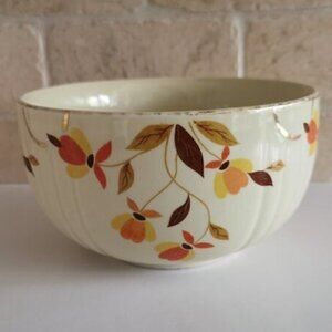 Autumn Leaf 6" Mixing Bowl Vintage Hall Ceramic Leaves Fall Vibes Decor